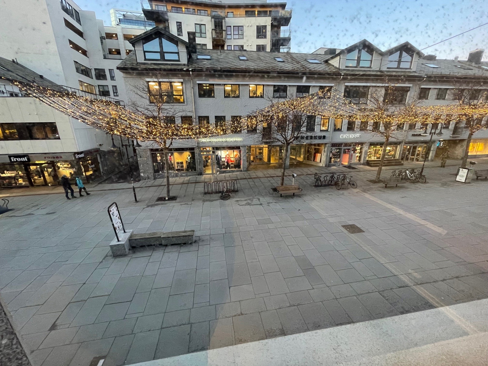 Plassering midt i sentrum Galleribilde