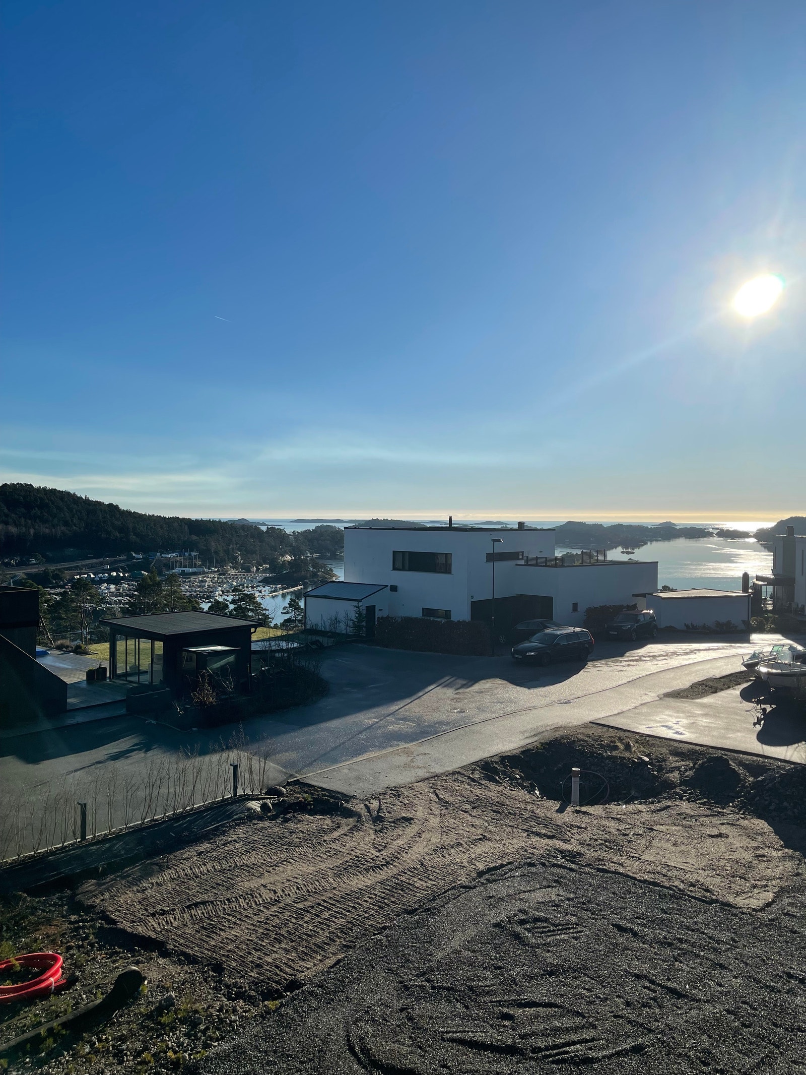 Utsikt fra stue Galleribilde