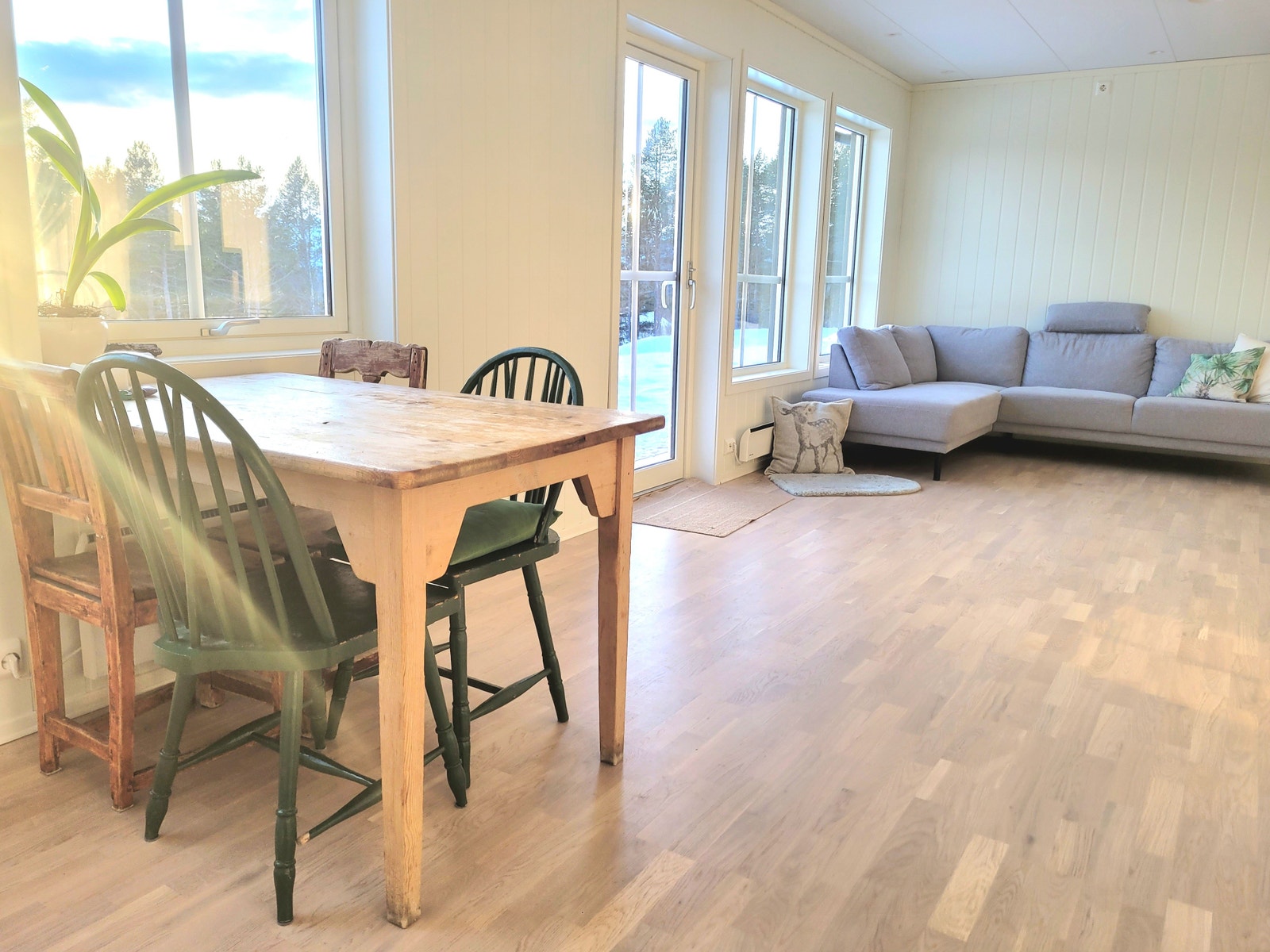 Åpen kjøkken/stue løsning Galleribilde