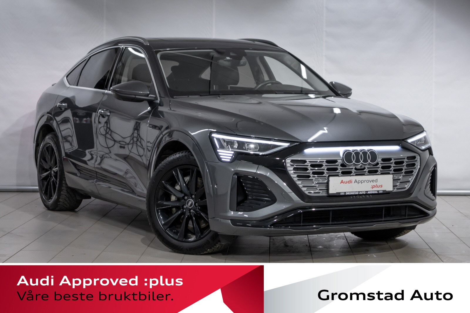 Audi Q8 e-tron Sportback 55 S-Line Plus Matrix/HUD/Pano/Krok/B&O/360+
