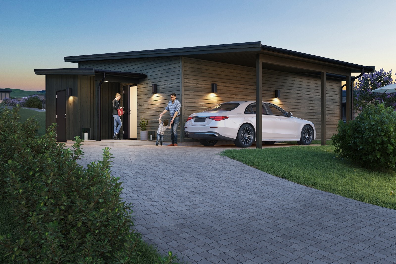 3D illustrasjon - KVANT 3.0 Galleribilde