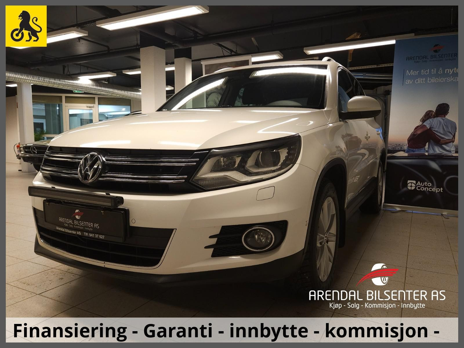Volkswagen Tiguan 4Motion / AUTOMAT / H.FESTE / NAF-TEST / PANORAMA ++