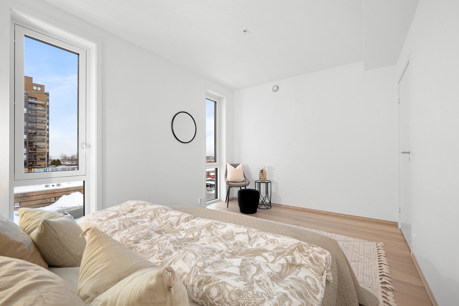 Hovedsoverommet er på romslige 12 kvm med muligheter for garderobeløsning. Galleribilde