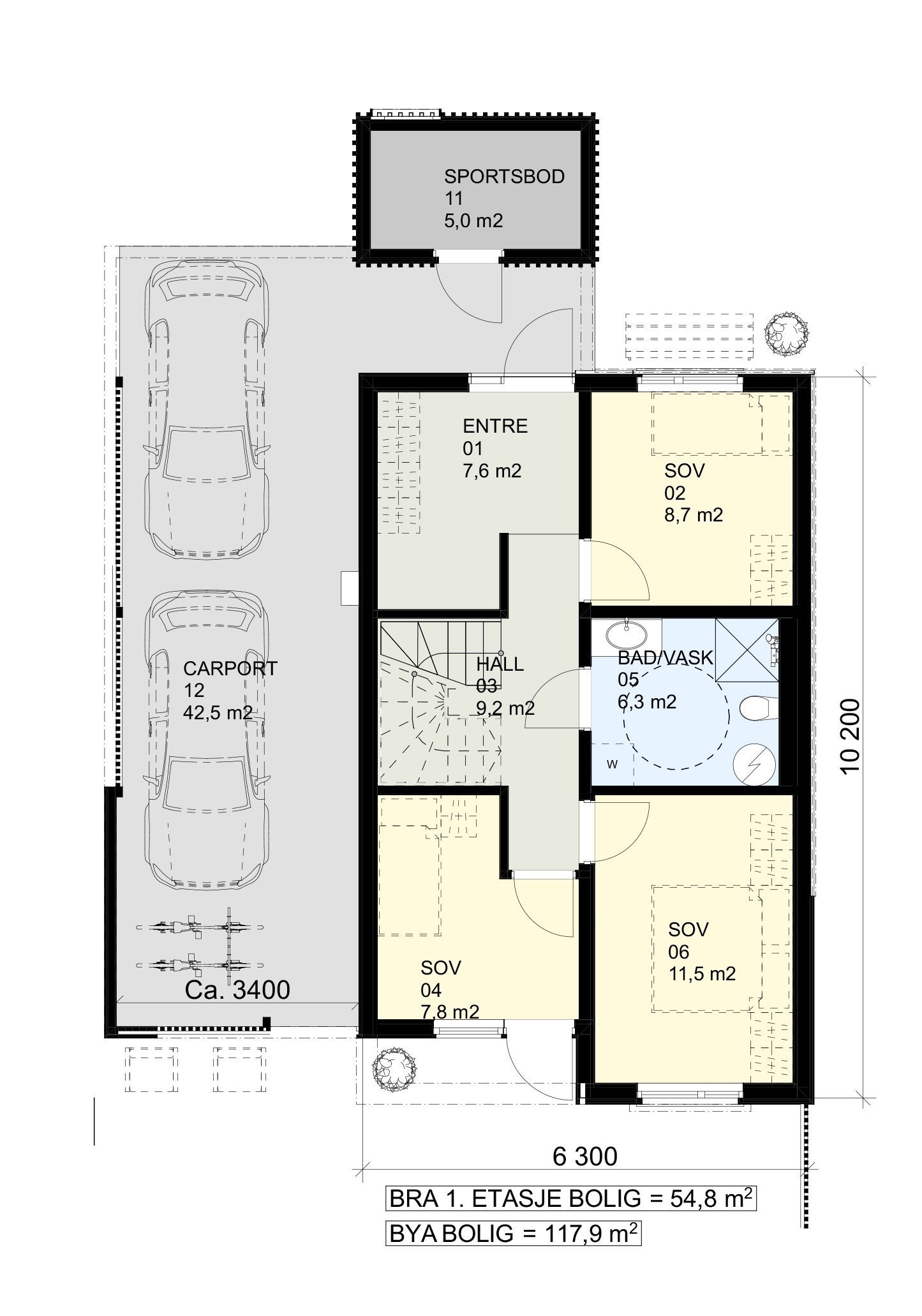 I-bolig første etasje Galleribilde