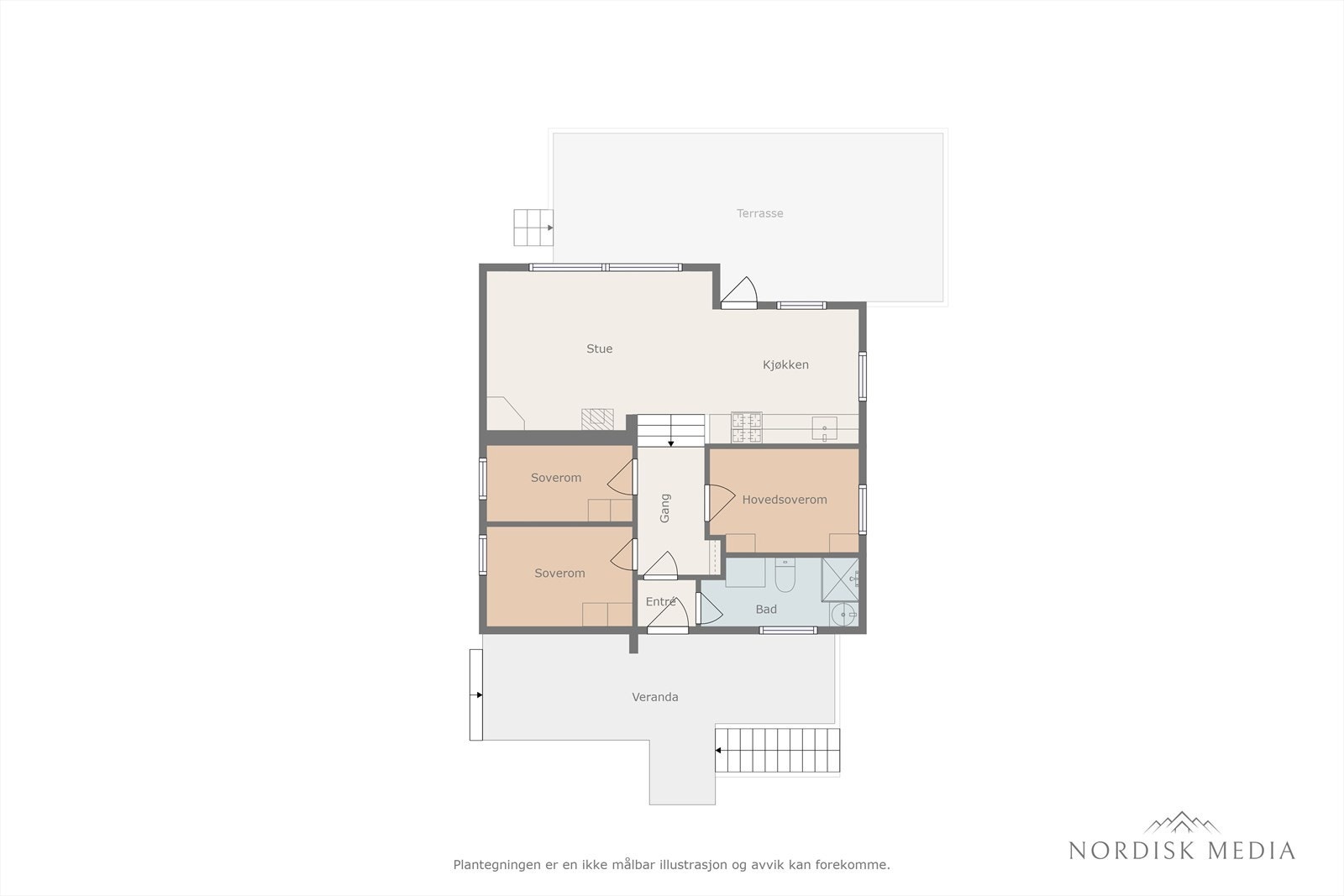 Plantegning Narøyna 21. Galleribilde