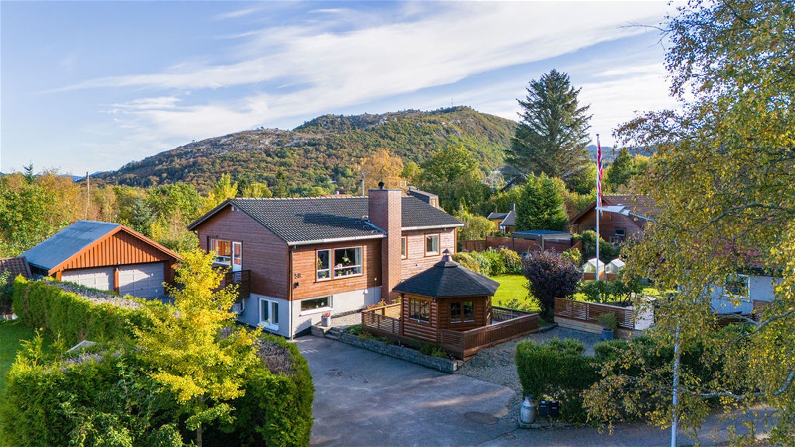 Skjermet og kan beliggenhet Galleribilde