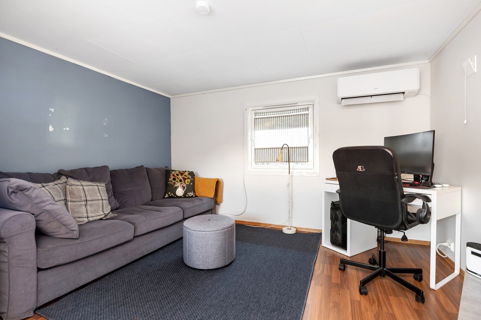 Uthus med koselig stue. Galleribilde