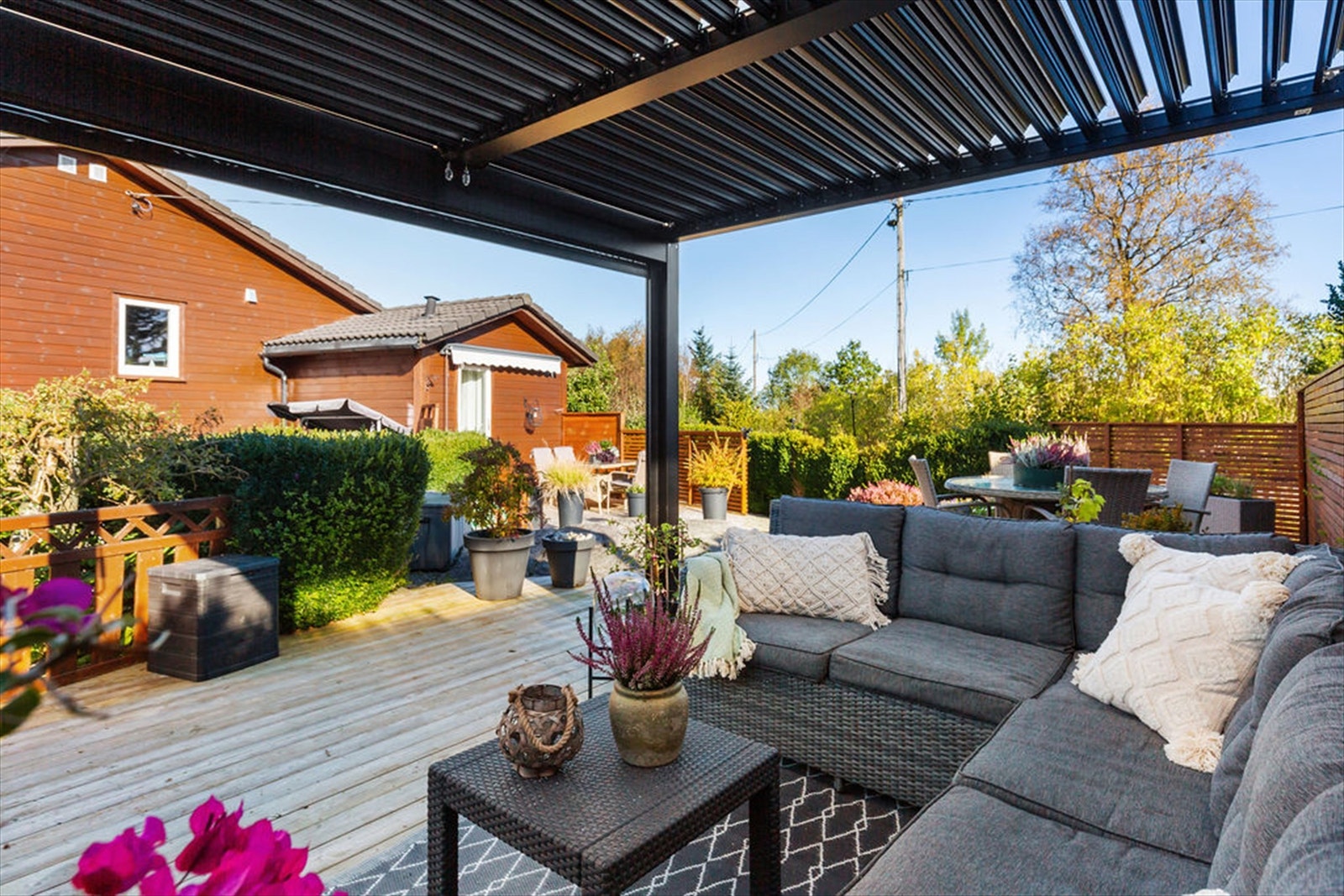 Nydelig og skjermet uteområdet Galleribilde