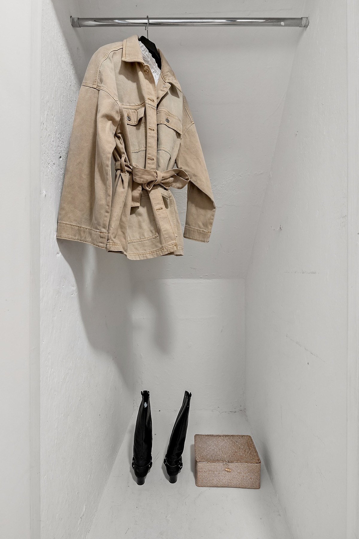 Kott som benyttes til garderobe Galleribilde