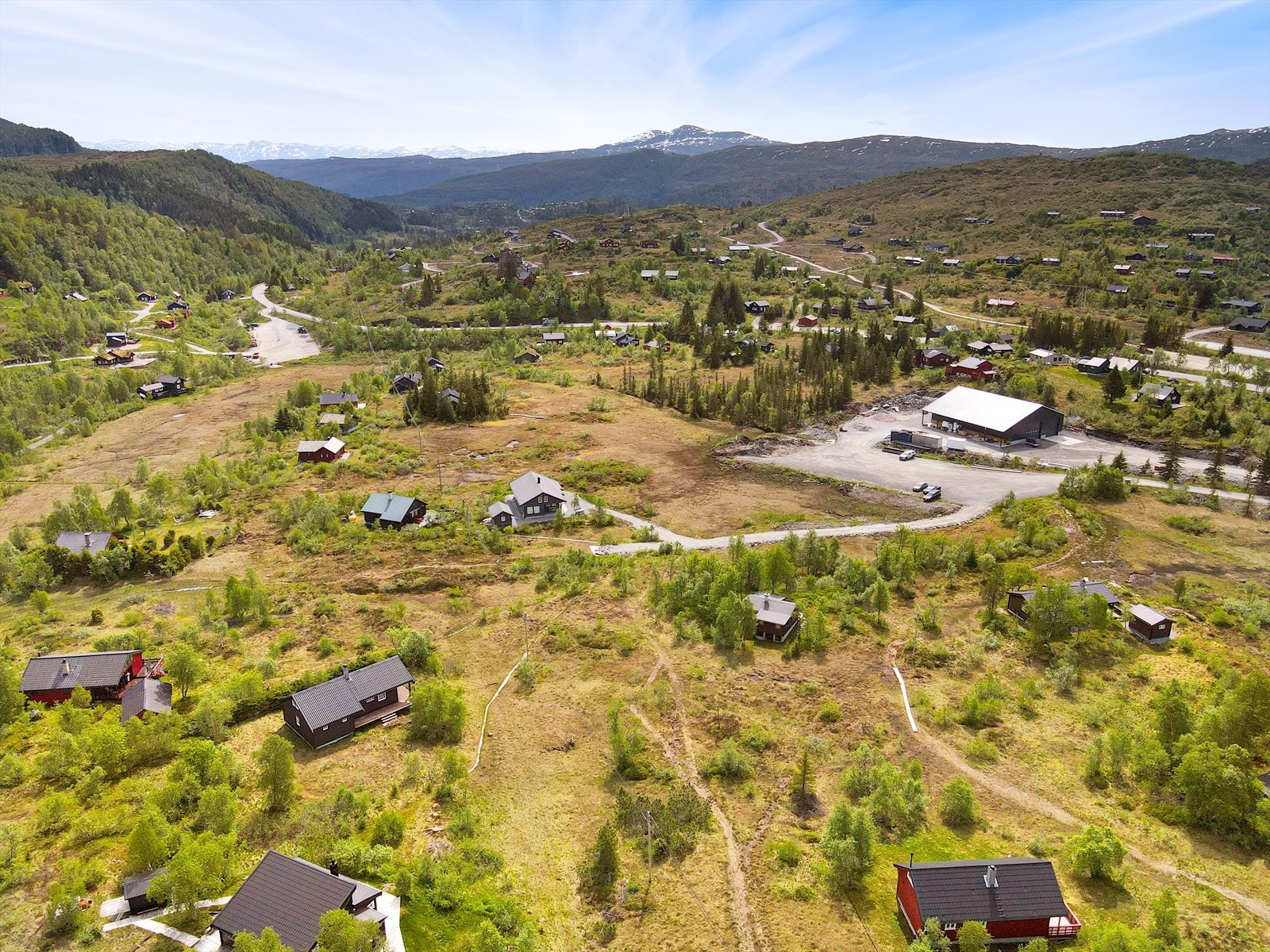 Umiddelbar nærhet til preparerte skiløyper gjennom vinteren. Galleribilde