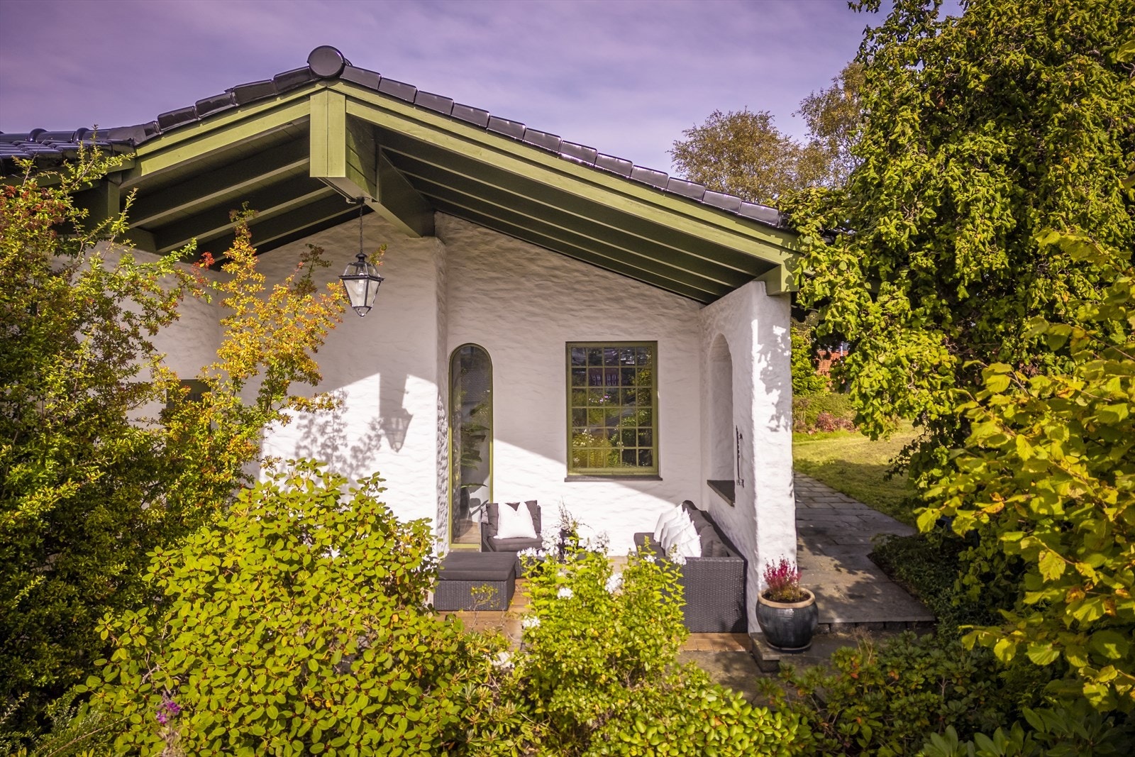 Her er mange ulike soner, både ute og inne. Galleribilde