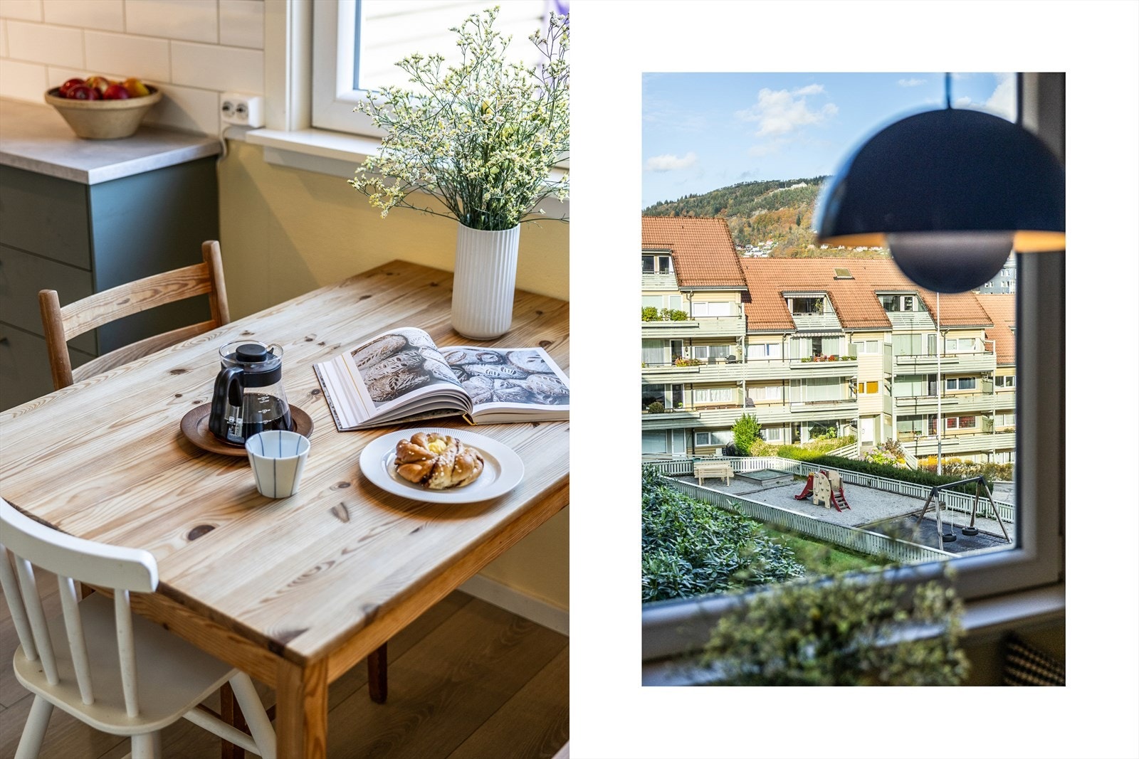 Her kan frokosten nytes med utsikt til Fløien! Galleribilde