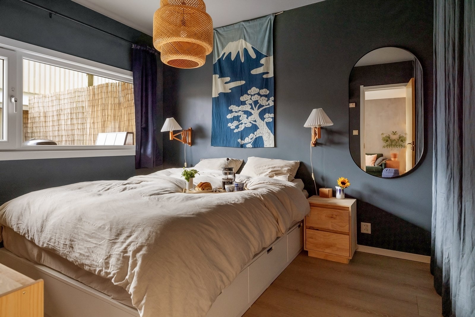 Leiligheten inneholder i alt tre flotte soverom. Galleribilde