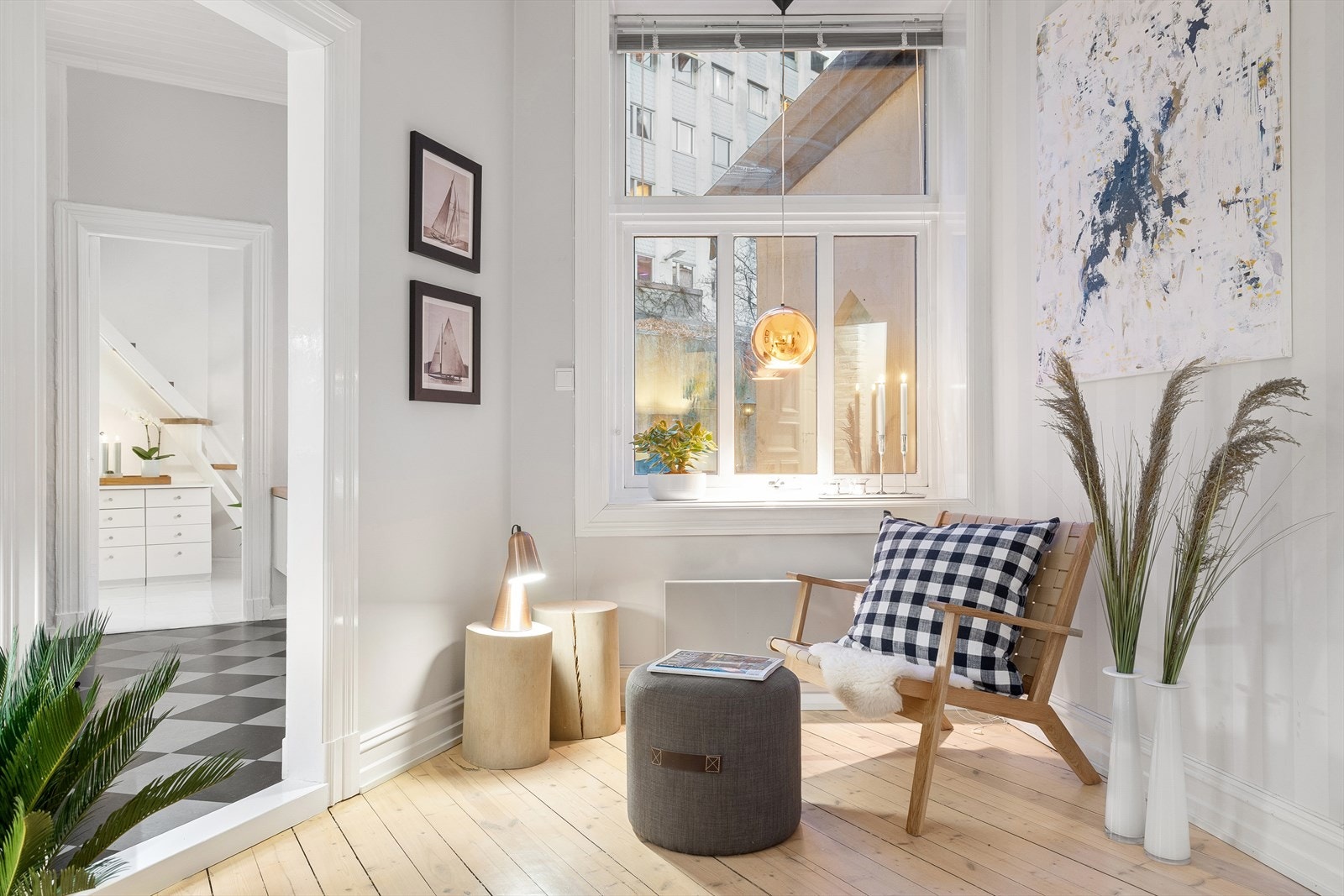 Mulighet til å lage en hyggelig lesekrok Galleribilde