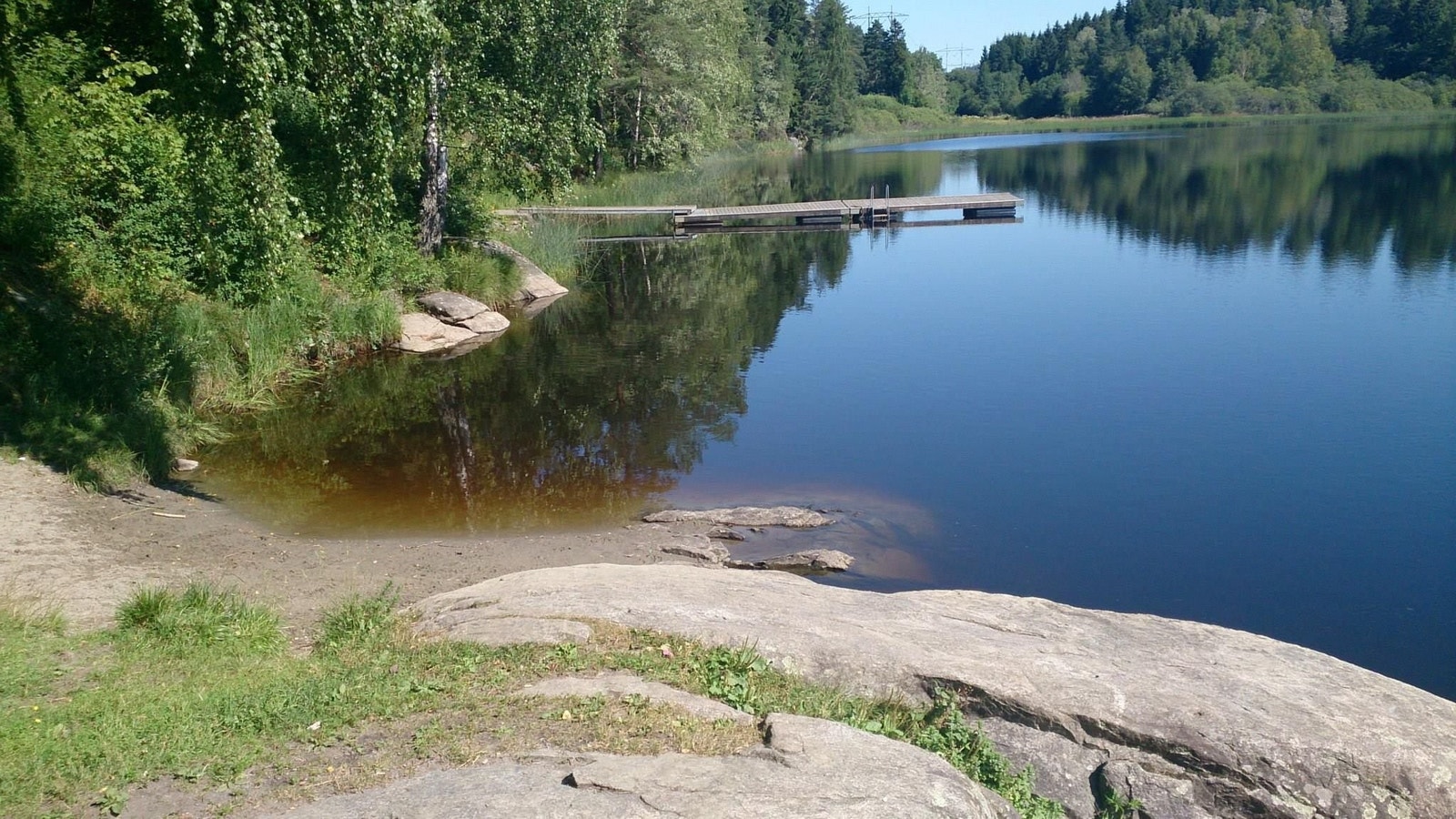Nærområde, badeplassen Tussetjern Galleribilde