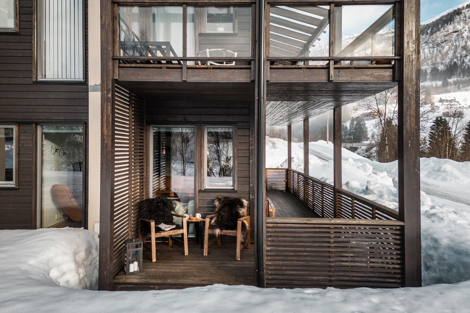 Takoverbygd terrasse på 21 kvm Galleribilde