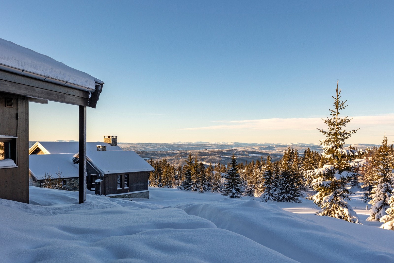 Flott utsikt mot vest. Galleribilde