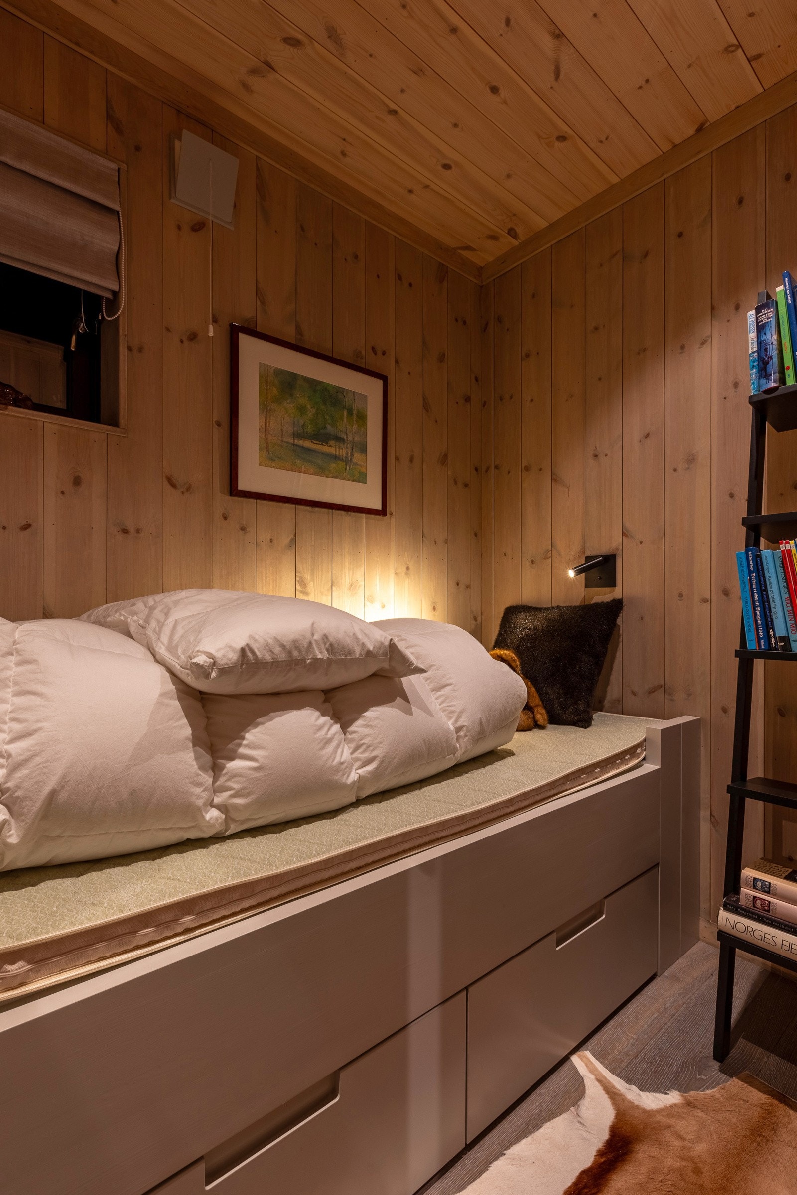 Soverom i anneks med enkeltseng. Galleribilde