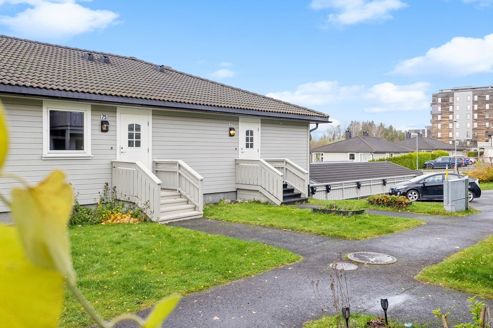 Hyggelig inngangsparti. Galleribilde