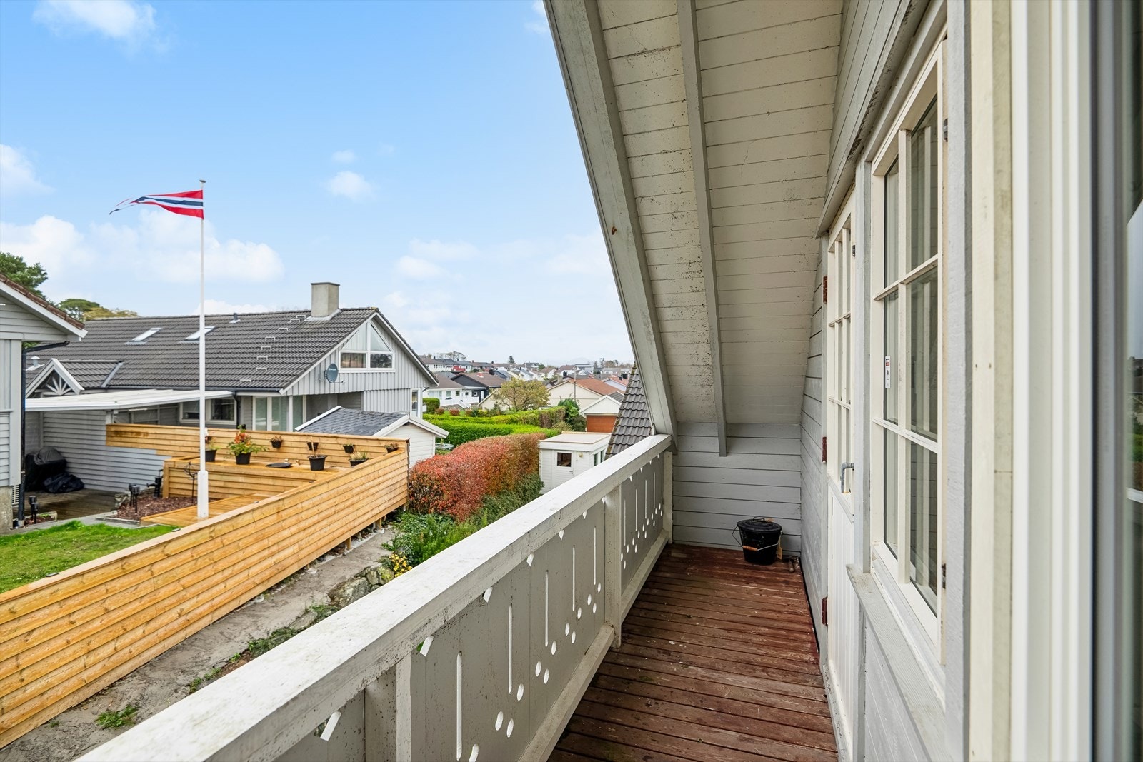 Fra soverommene er det utgang til balkong. Galleribilde