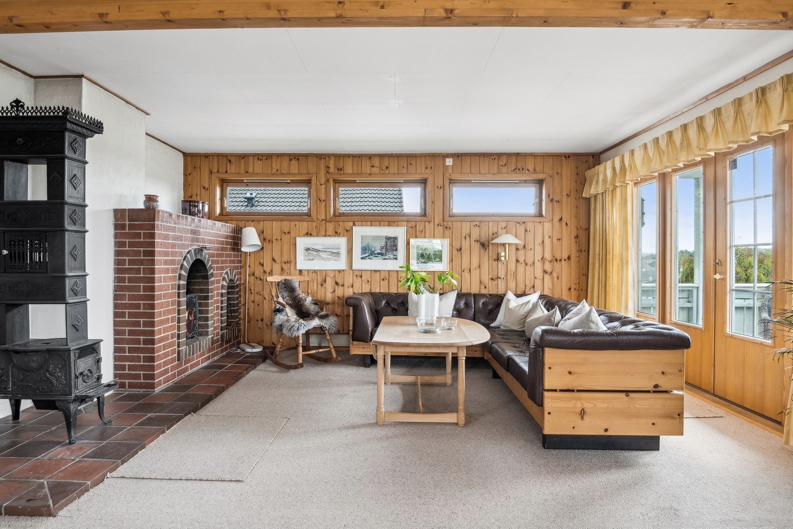 Her er det god plass til å møblere i flere soner. Galleribilde