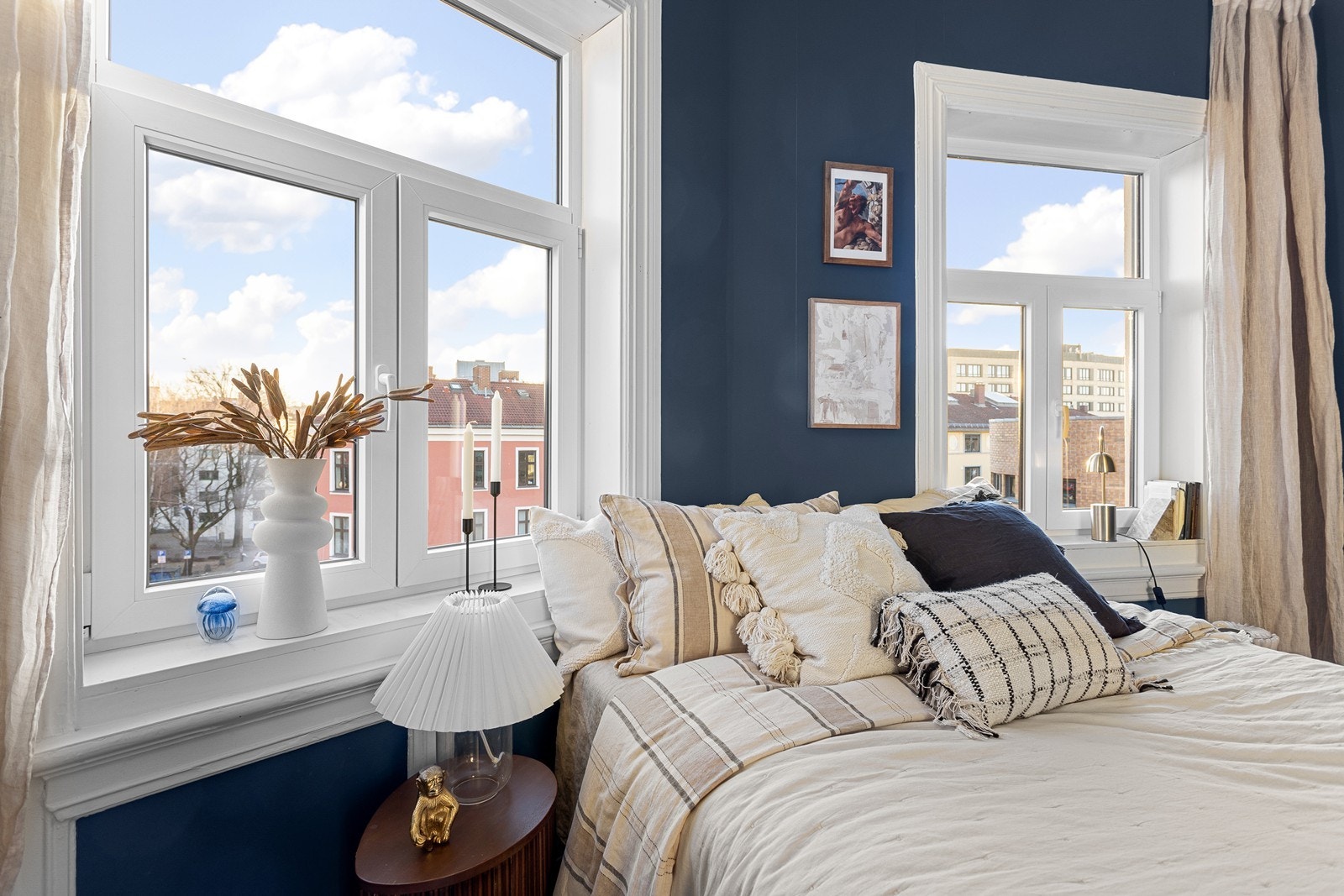 Leiligheten ligger høyt og fritt i 4. etasje. Galleribilde