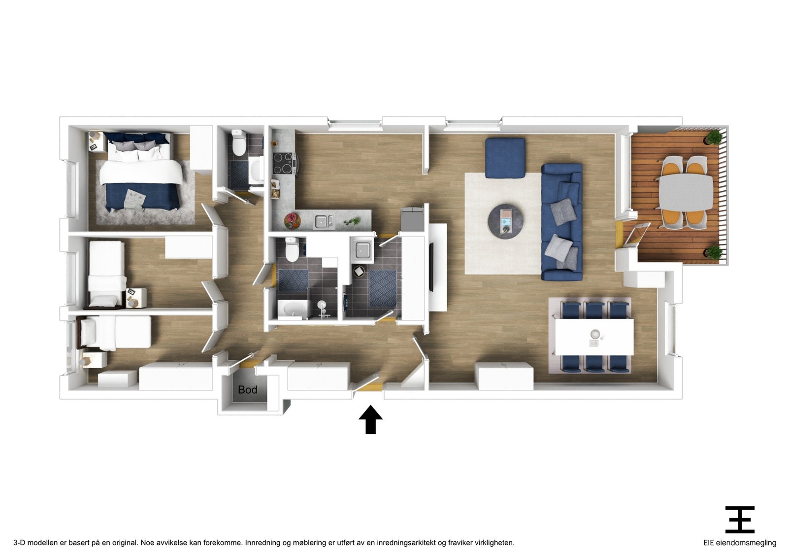 Plantegning. Galleribilde