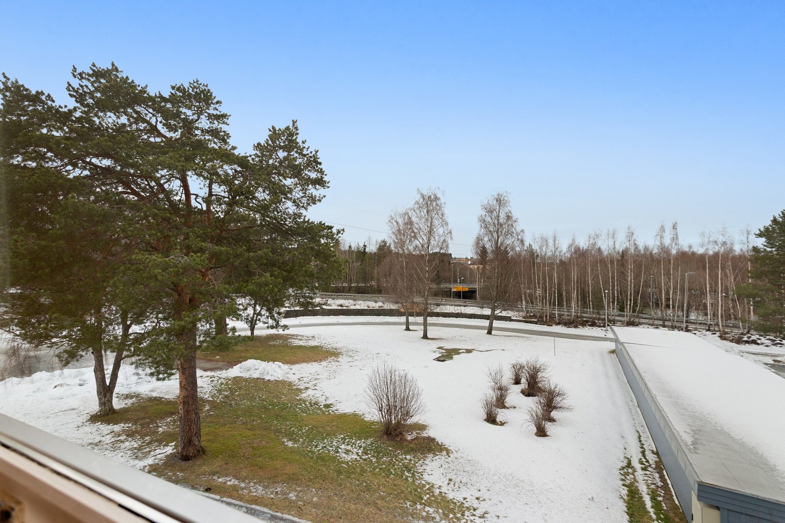 Utsikt fra soverommet. Galleribilde