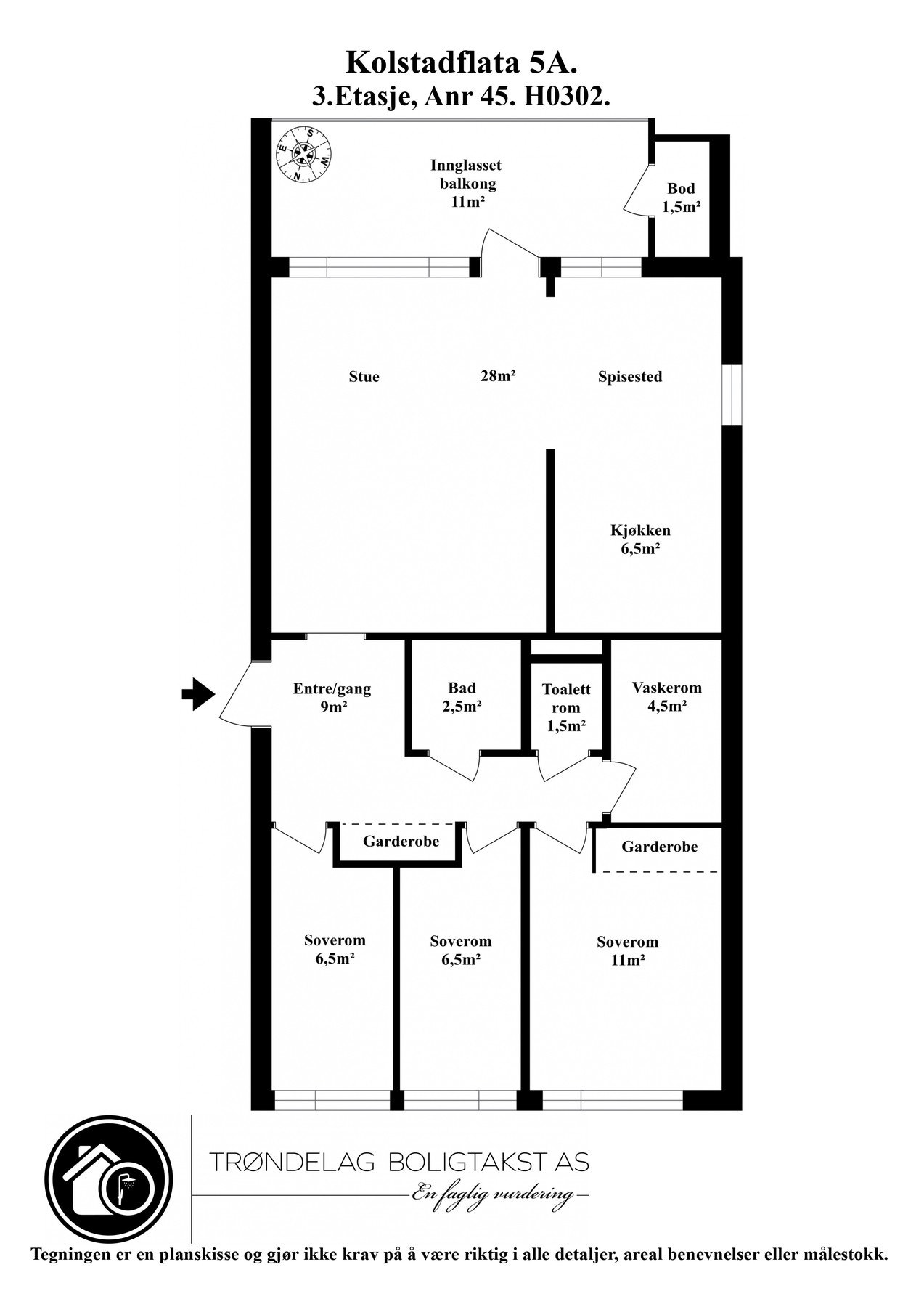 Planskisse. Galleribilde