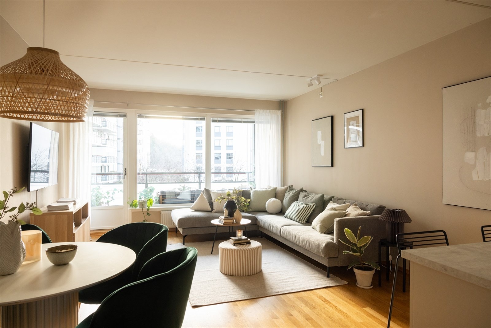 - Lys og hyggelig stue - Galleribilde