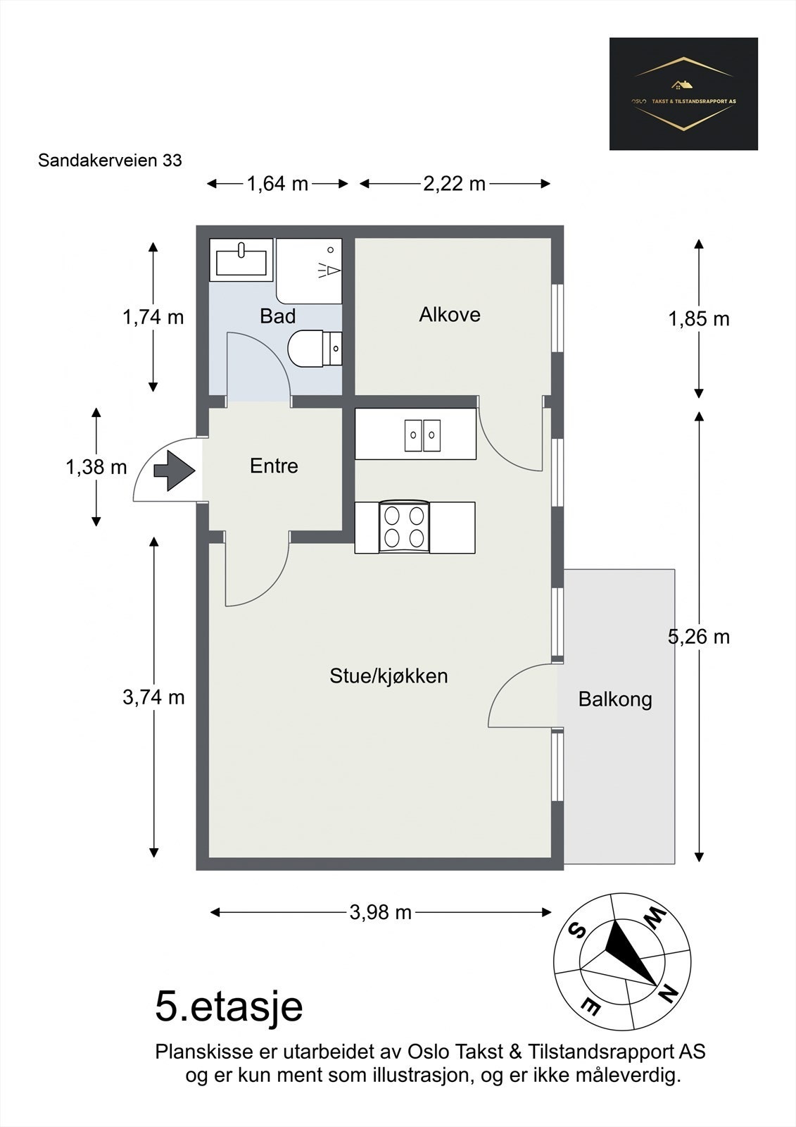 Plantegning til orientering. Galleribilde