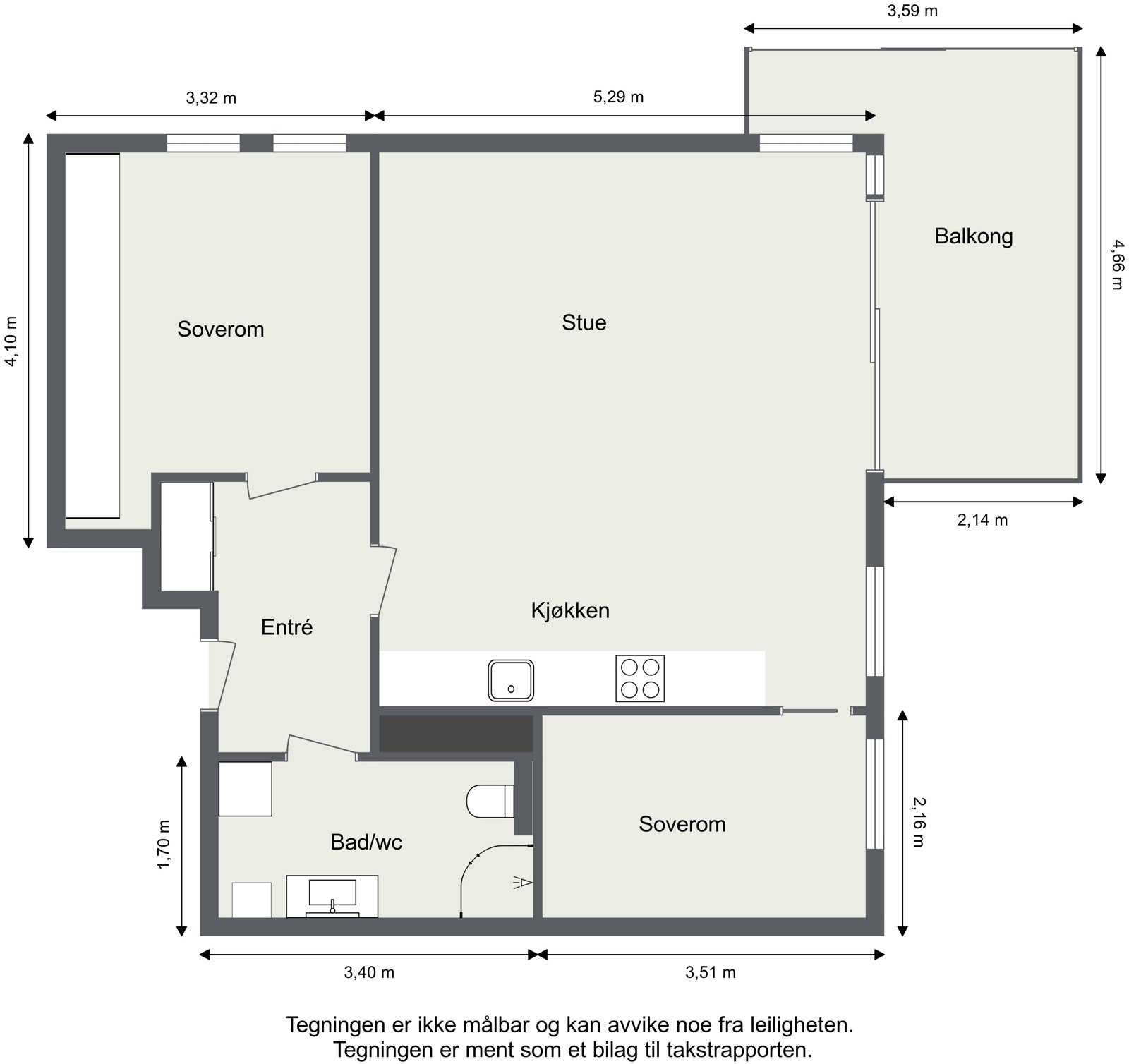 Plantegning - 3. etasje Galleribilde