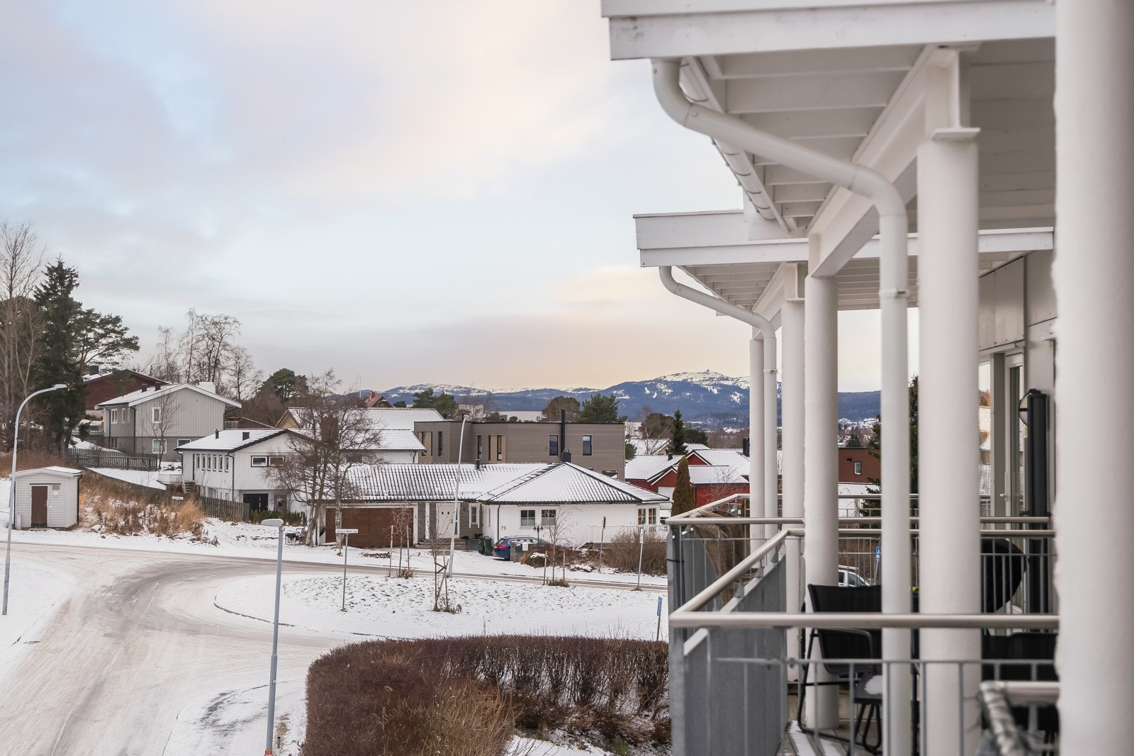 Veranda med fine solforhold. Galleribilde