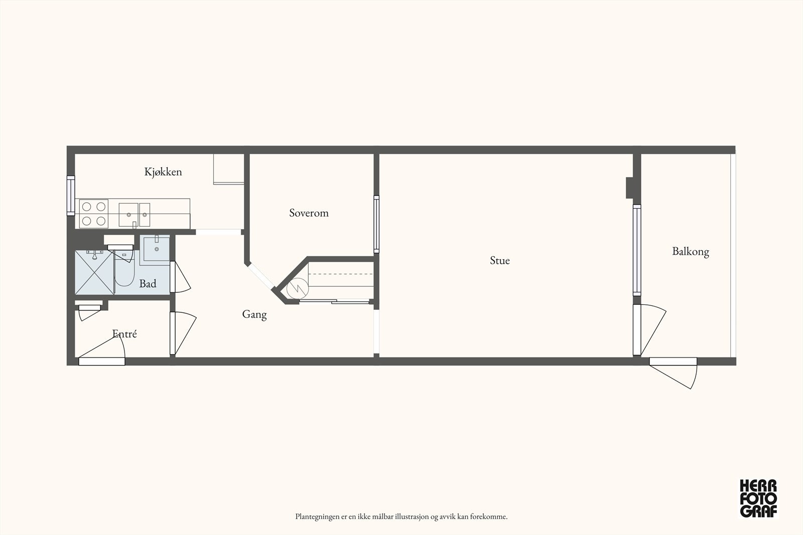 Plantegning Galleribilde