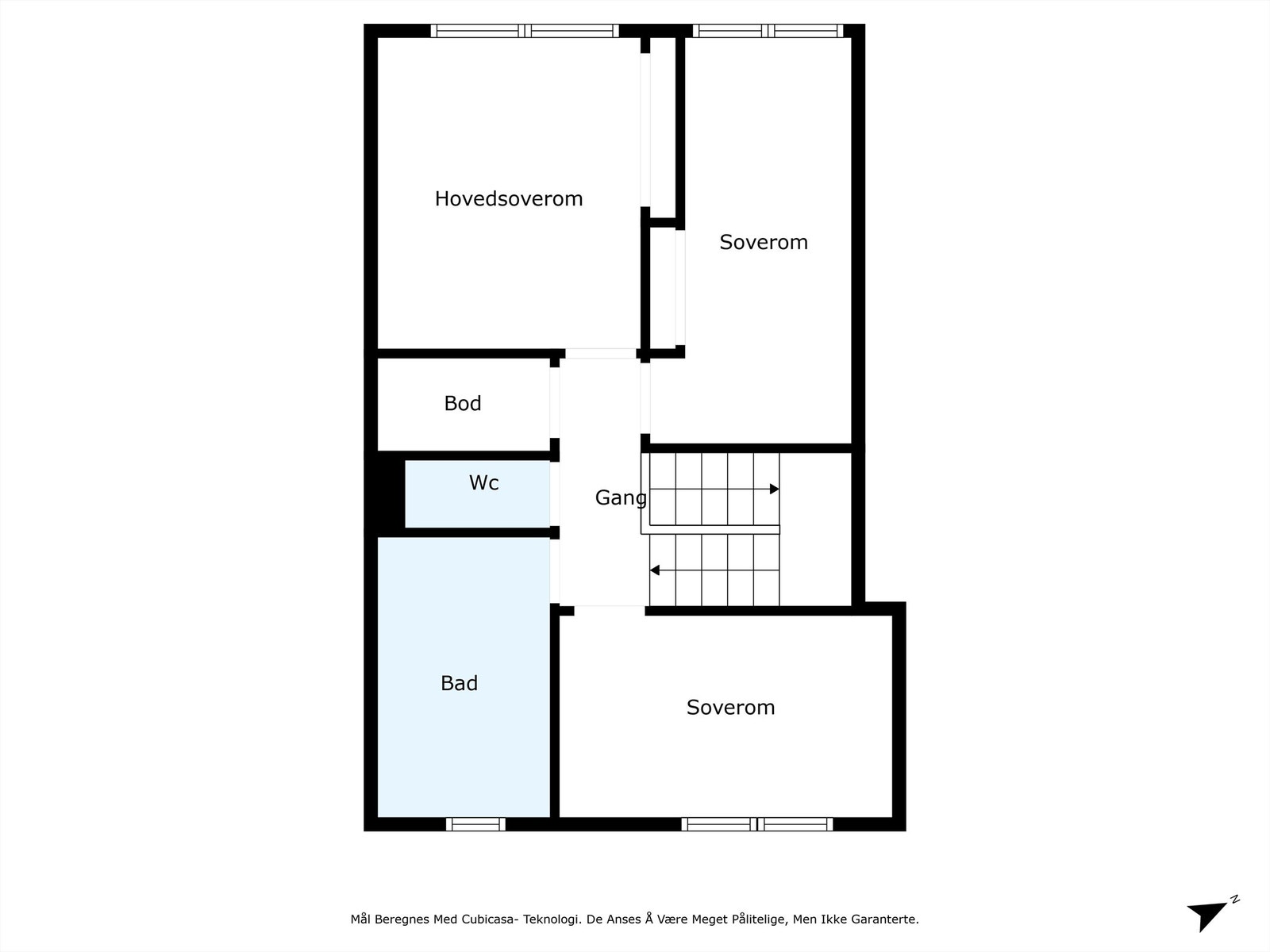 Plan 2 i leiligheten Galleribilde