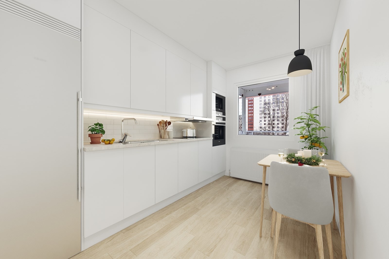 Digital visualisering av kjøkken Galleribilde