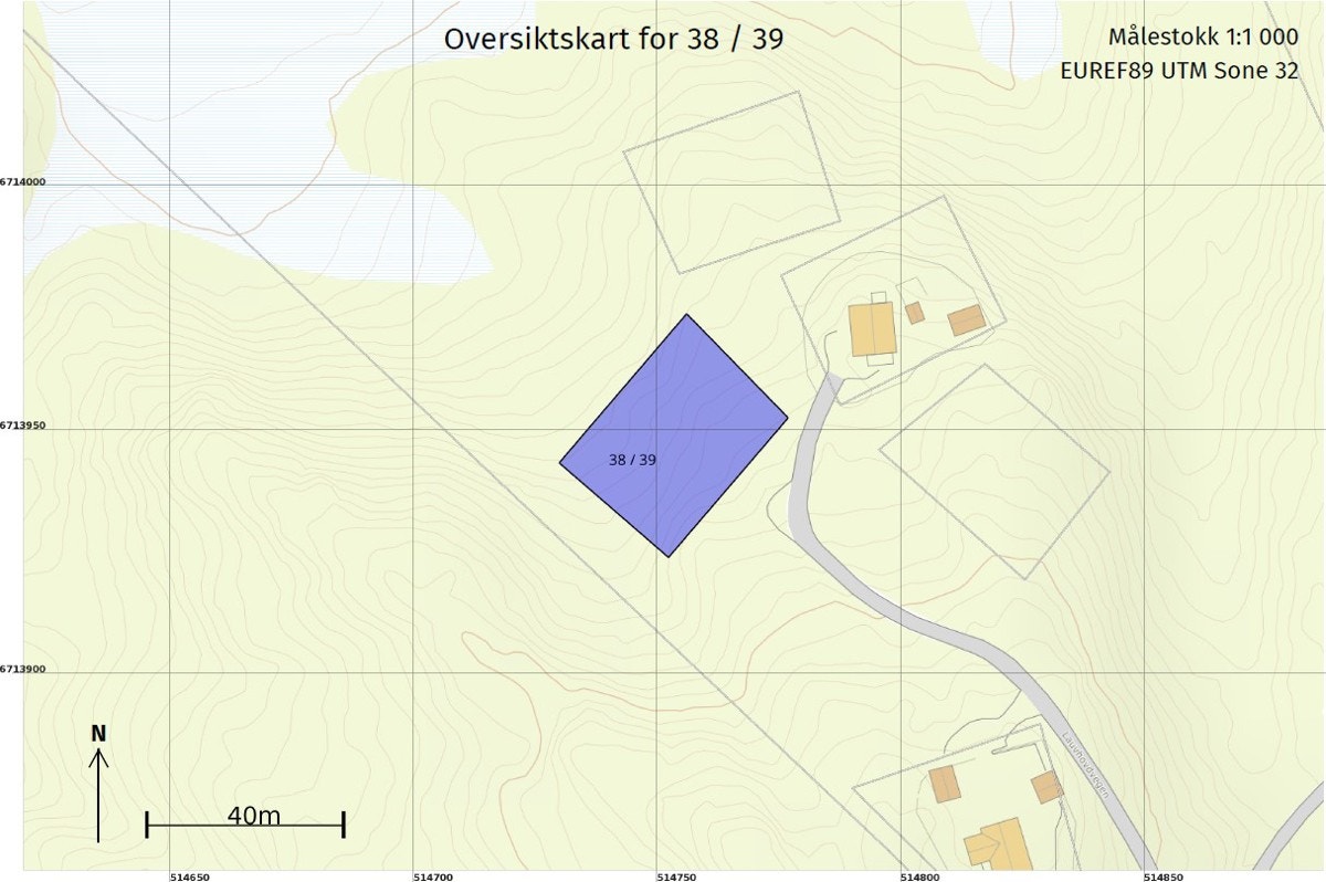 Gnr. 38 Bnr. 39 - Areal: Ca 1 154 kvm. Galleribilde
