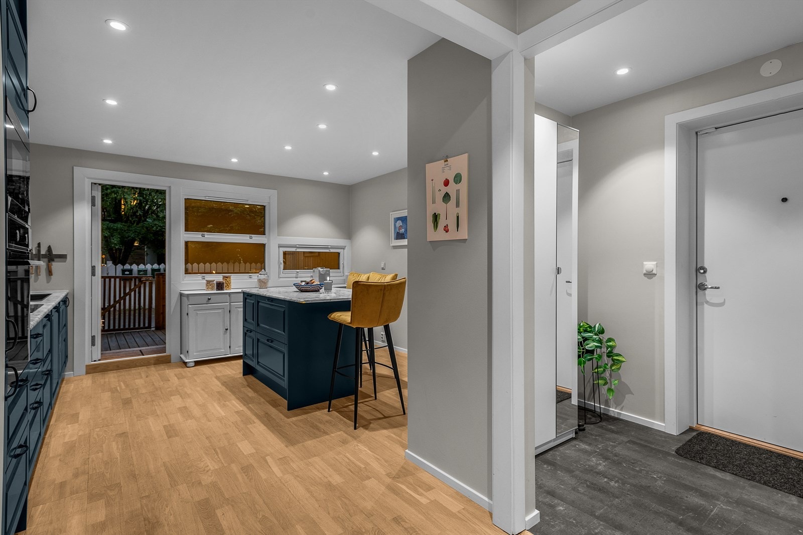 Leiligheten ble omfattende pusset opp i 2020 Galleribilde