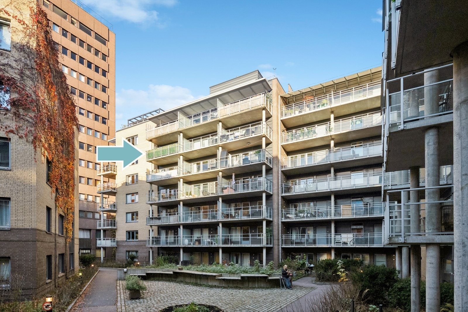 Super intern beliggenhet i nyere bygg fra 2008. Borettslaget består av 37 leiligheter. Galleribilde