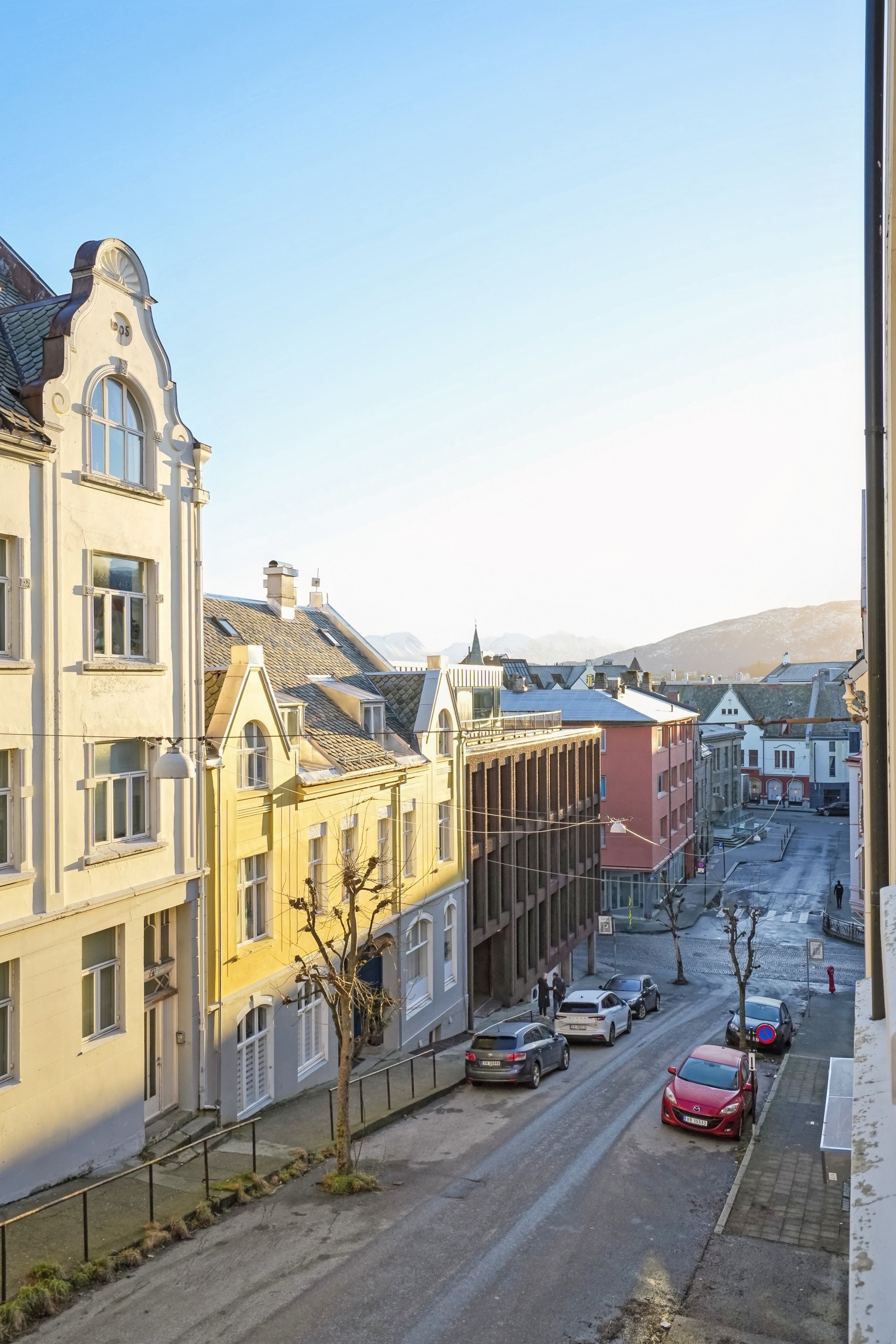 - her har man også utsikt utover bysentrum - Galleribilde