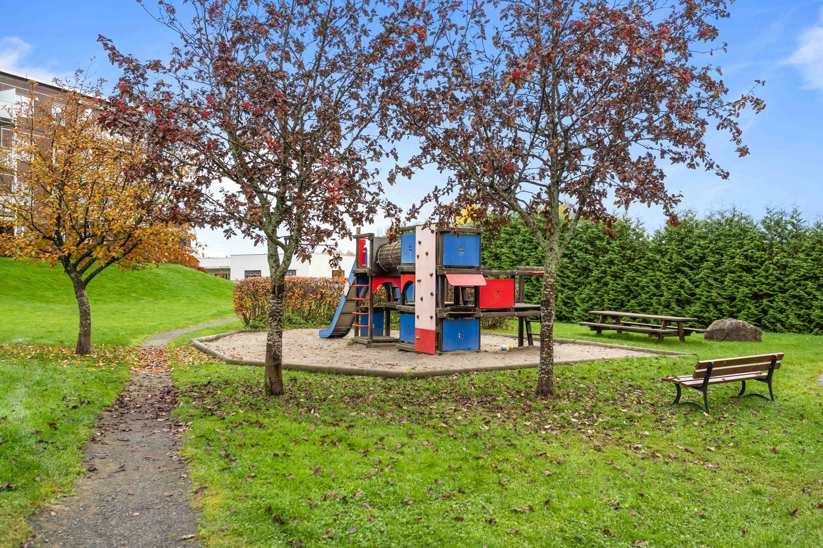 Flotte lekeplasser for barn. Galleribilde