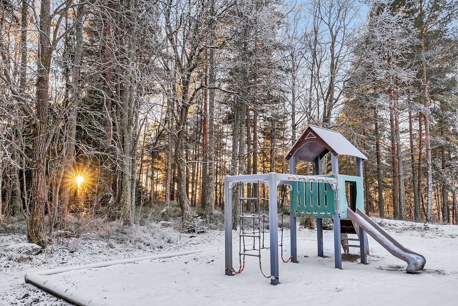 Barnevennlige og hyggelige uteområder. Galleribilde