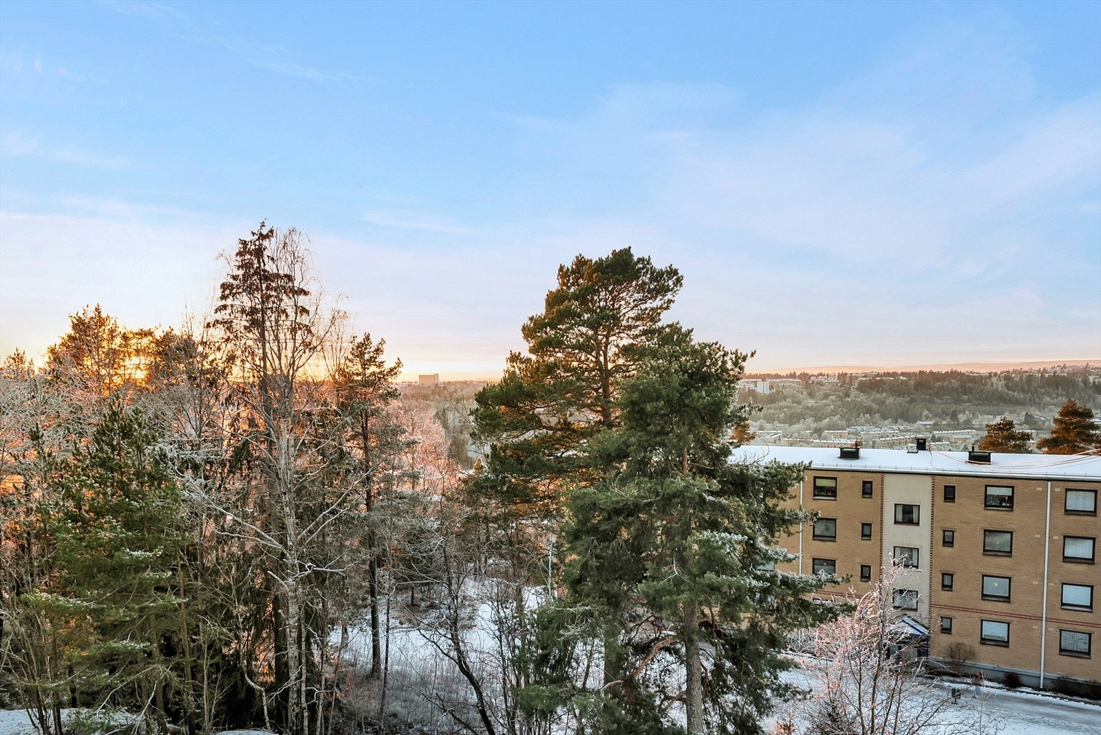 Utsikt fra balkongen. Galleribilde