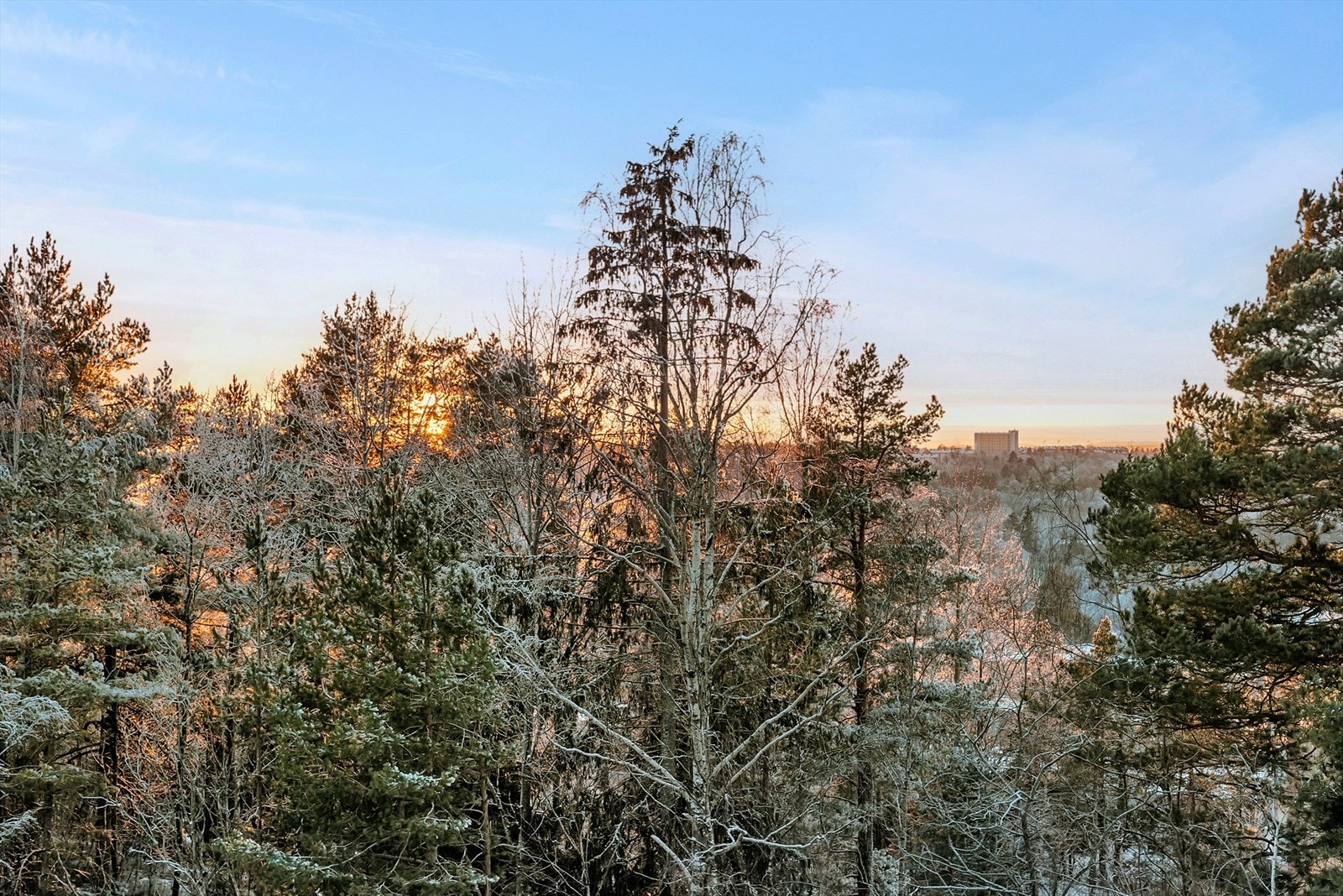 Utsikt fra balkongen. Galleribilde