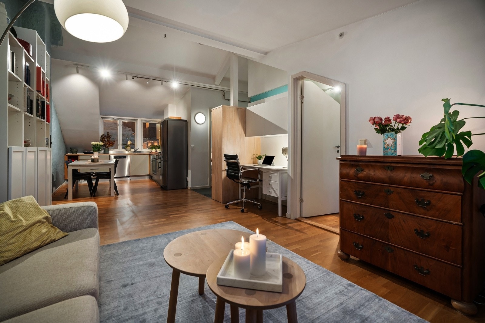 Kveldsstemning. Galleribilde