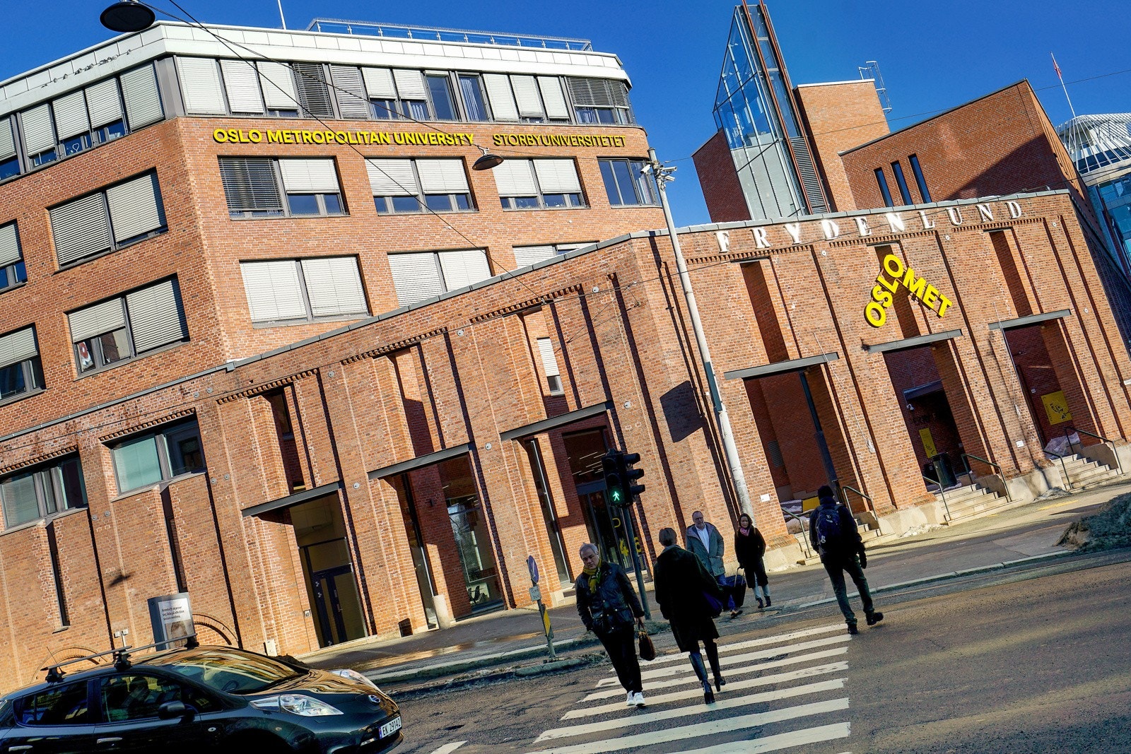 Oslo Met ligger en spasertur fra boligen. Galleribilde