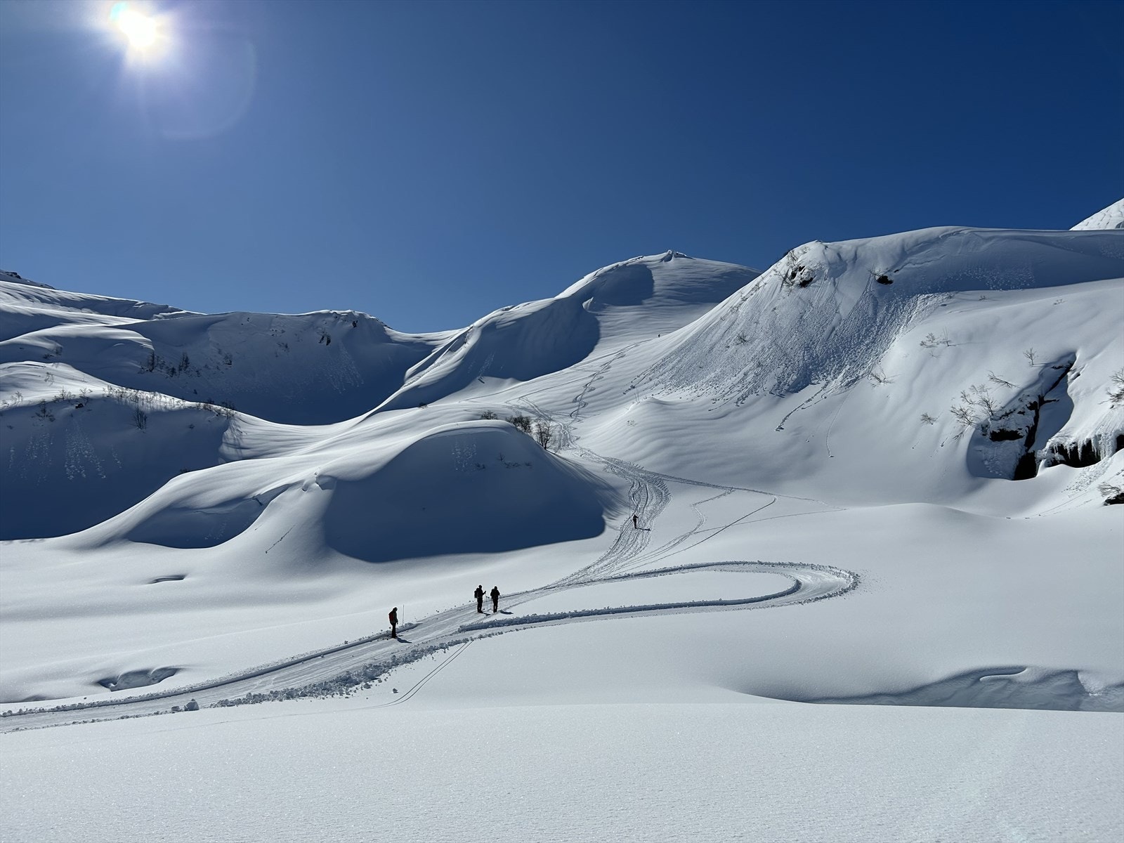 Preparerte skiløyper tar deg langt oppover i terrenget Galleribilde