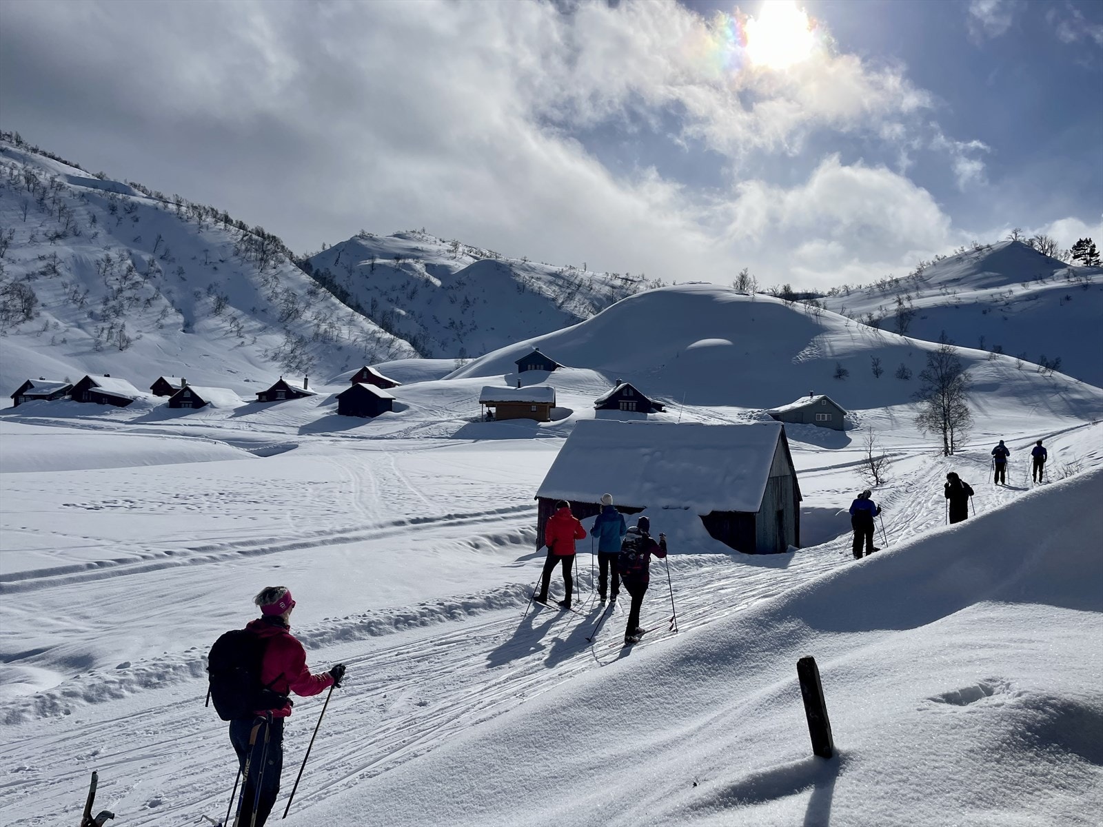 Turmulighetene og skiløypene er lange og mange Galleribilde