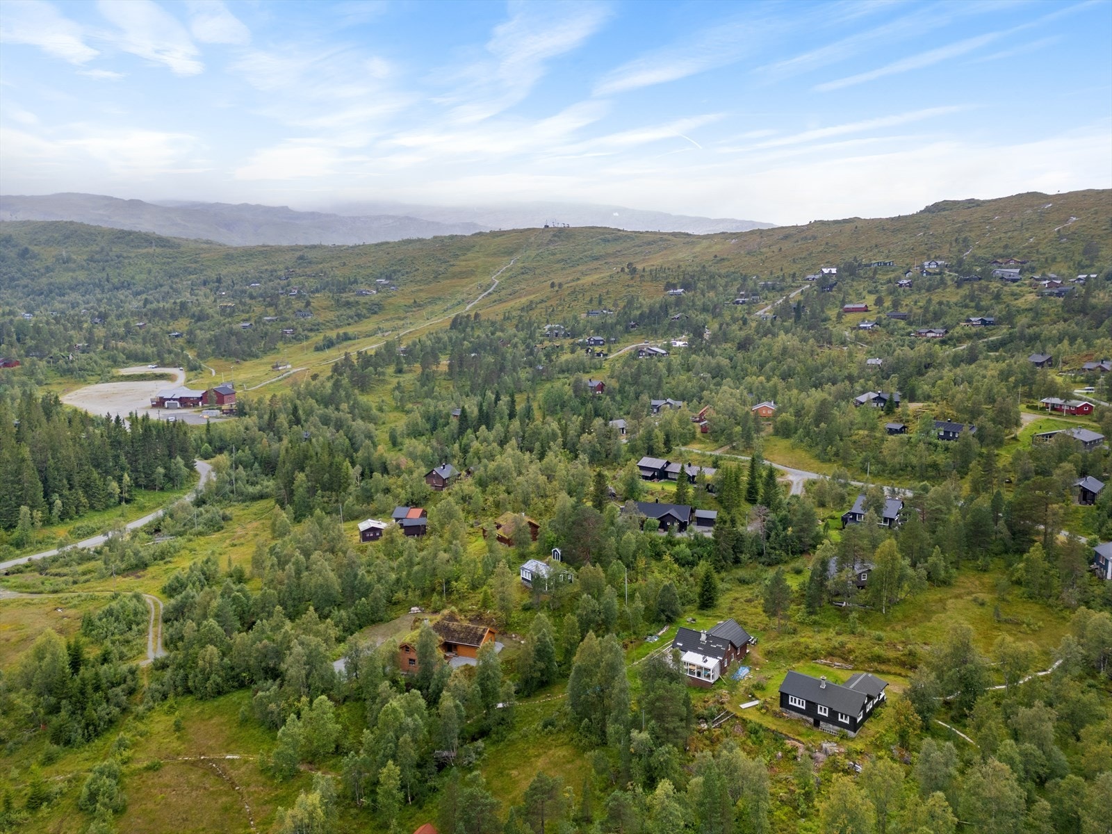 Kort avstand til Furedalen alpin Galleribilde