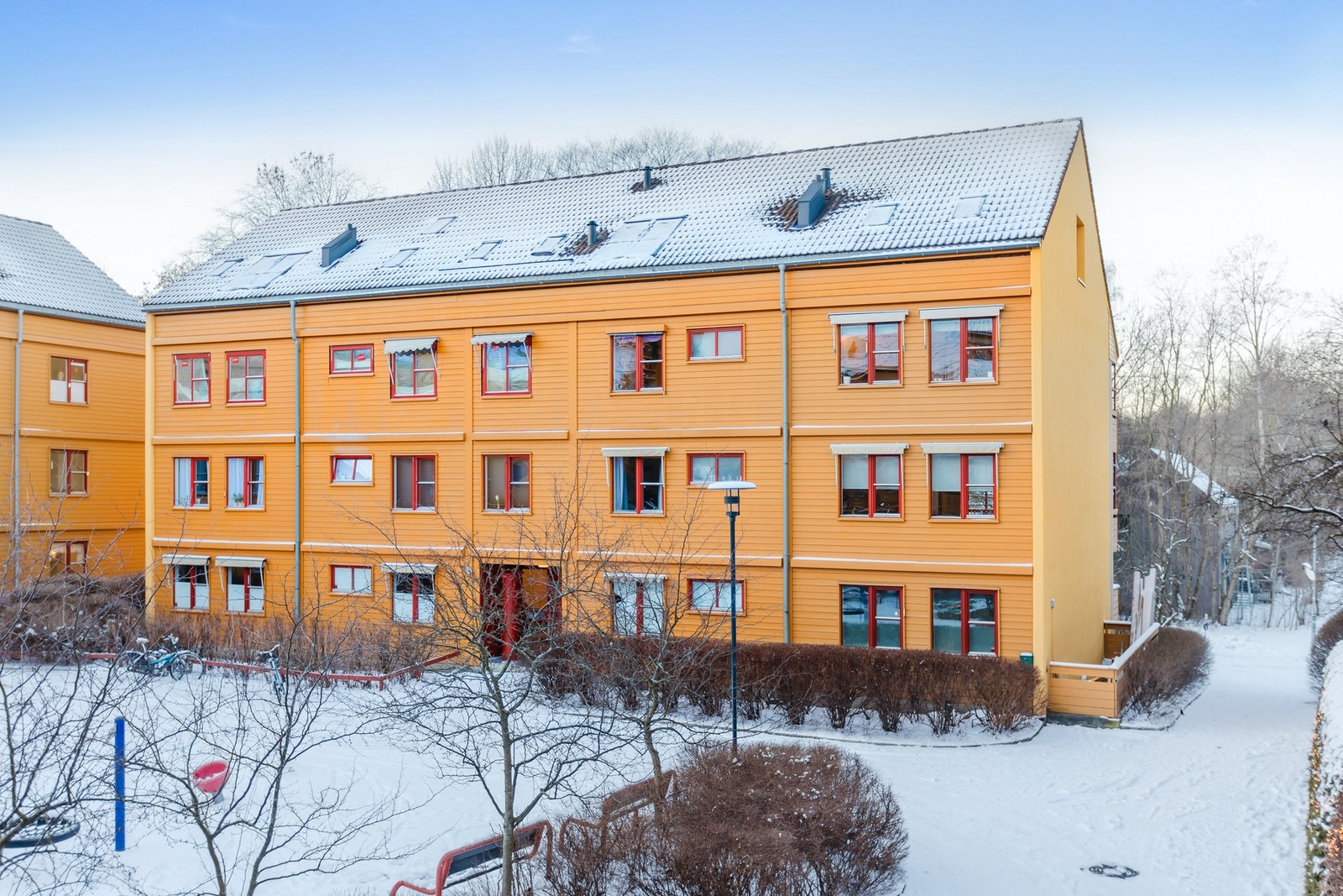 Leiligheten ligger i 3. etasje på høyre side. Galleribilde